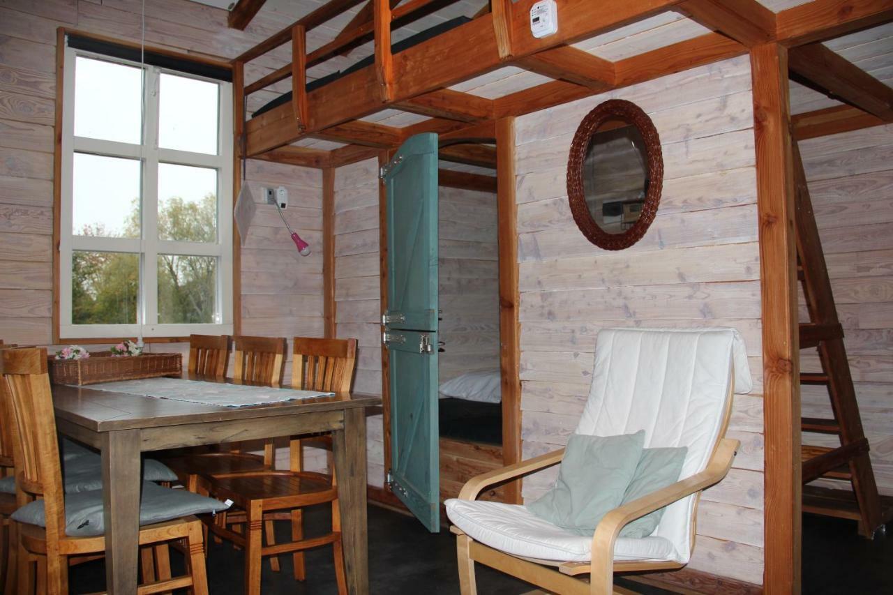 Chalet - Camping 'T Dekske Wintelre Exterior foto